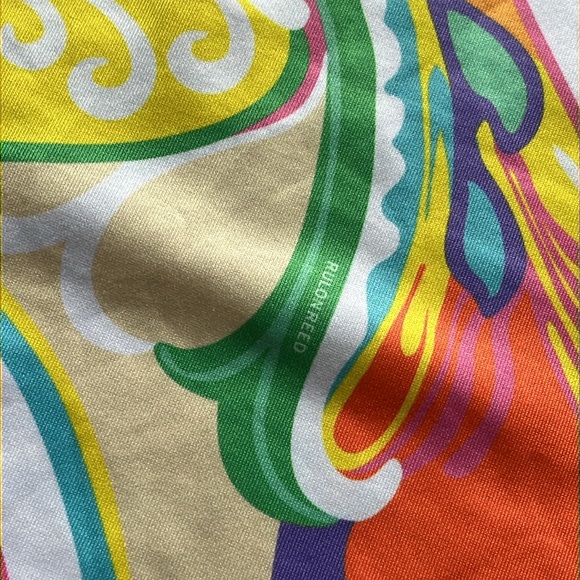 Rulon Reed Bright Multi Color Dress - Picture 9 of 10